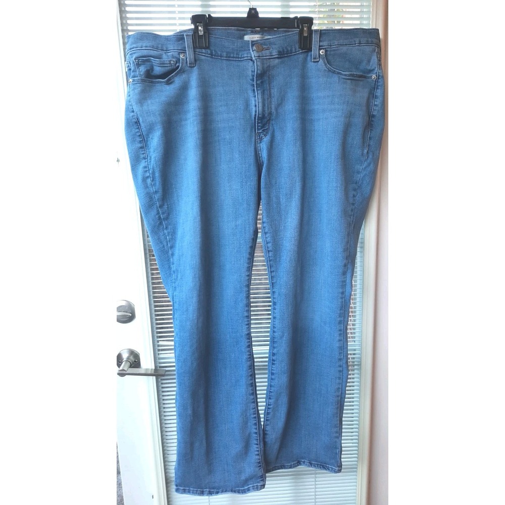 Levis Jeans Women Classic Bootcut Size 24W Pre-owned - Picture 2 of 10